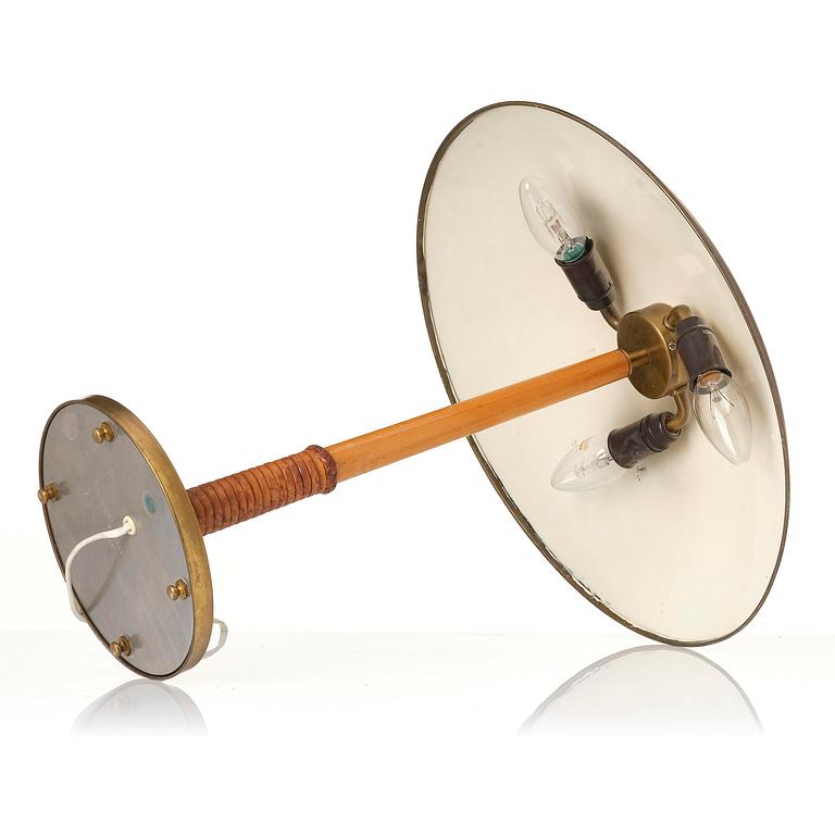 Harald Notini, bordslampa, modell 15525, Arvid Böhlmarks Lampfabrik, Stockholm, 1950-tal.