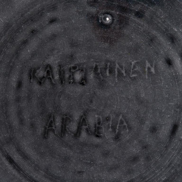 BIRGER KAIPIAINEN, a decorative plate signed Kaipiainen Arabia.