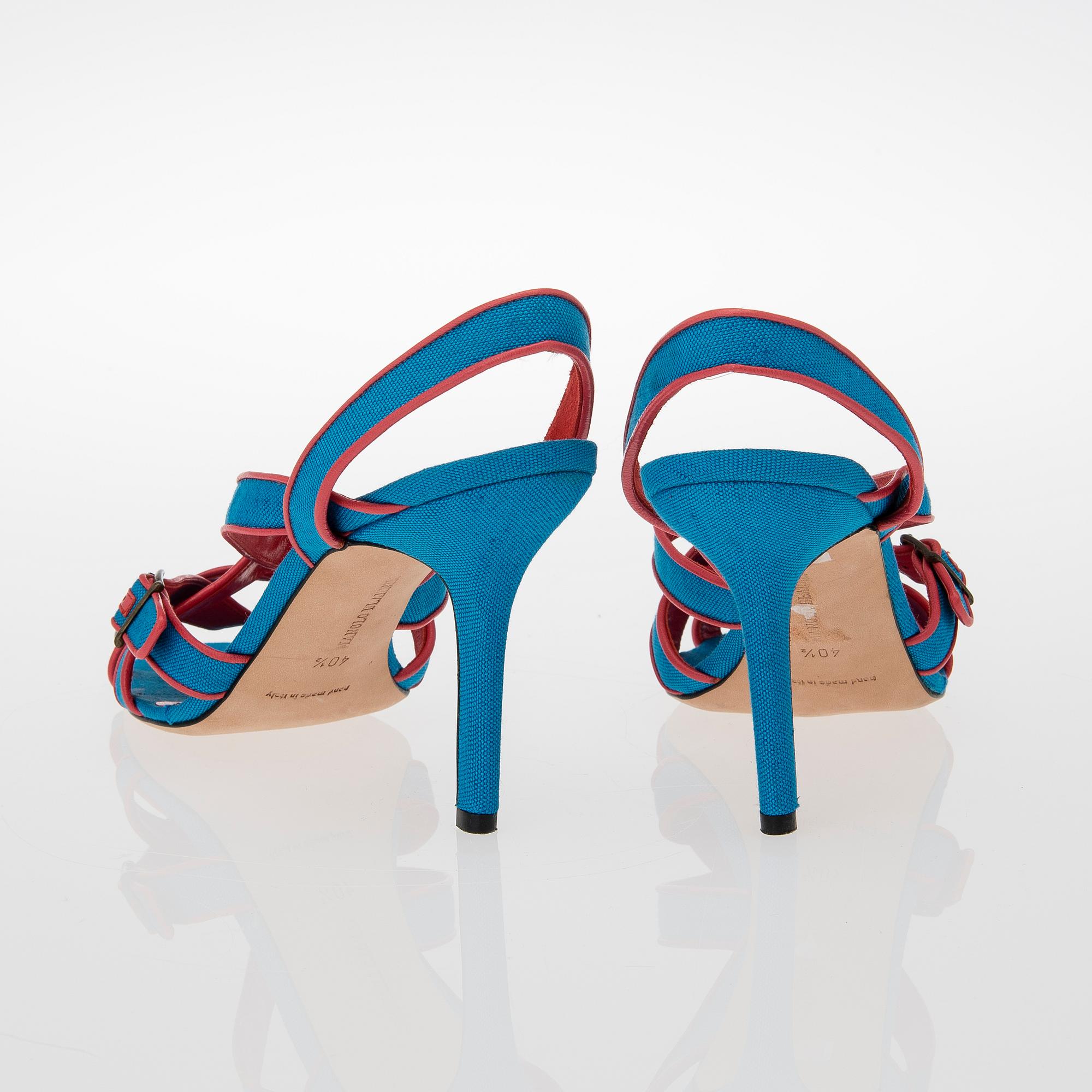 SKOR, Manolo Blahnik, storlek 40,5.