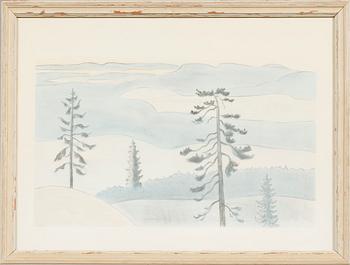 EINAR JOLIN, färglitografi, signerad och numrerad 142/260.