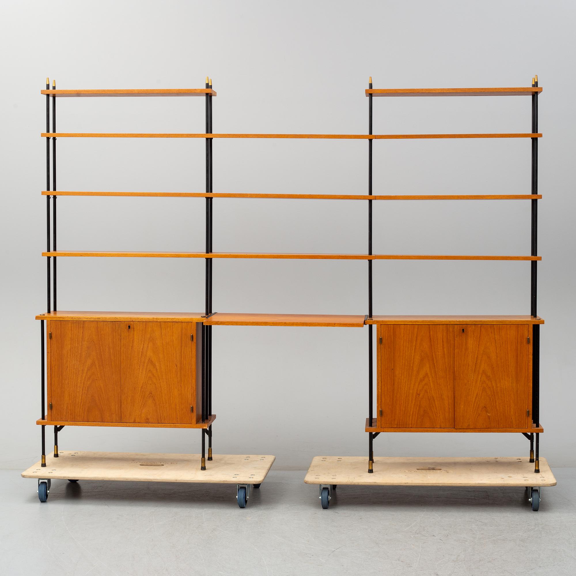 HYLLA, "Prydno", Bröderna Gustafsson Möbelfabrik, Virserum, 1950/60-tal.