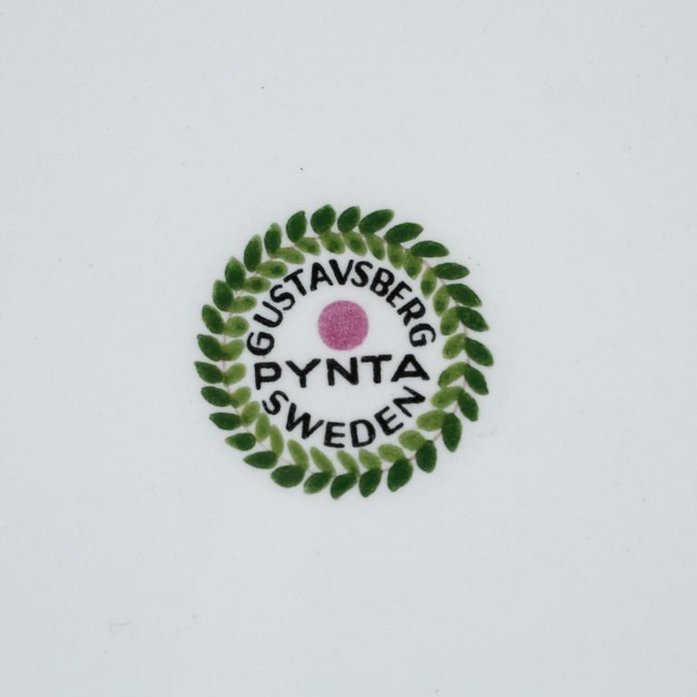 SERVISDELAR, Stig Lindberg, 16 delar, "Pynta", Stig Lindberg, Gustavsberg 1962-65.