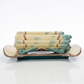 Sparrisfat, majolika, Gustavsberg, sent 1800-tal.