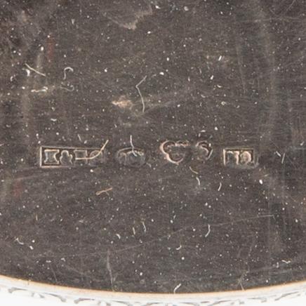 Candelsticks a pair silver Ceson Gothenburg 1960.