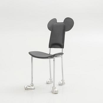 Javier Mariscal, stol, "Garriri / Mickey Mouse Chair" formgiven 1988 för Akaba, Spanien.