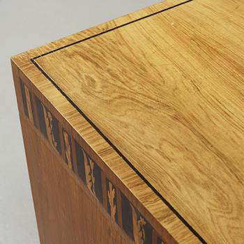 A Carl Malmsten palisander desk, Åtvidaberg, Sweden circa 1934.