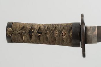 KNIV, Japan, Nobukuni, signerat, 1400-tal.