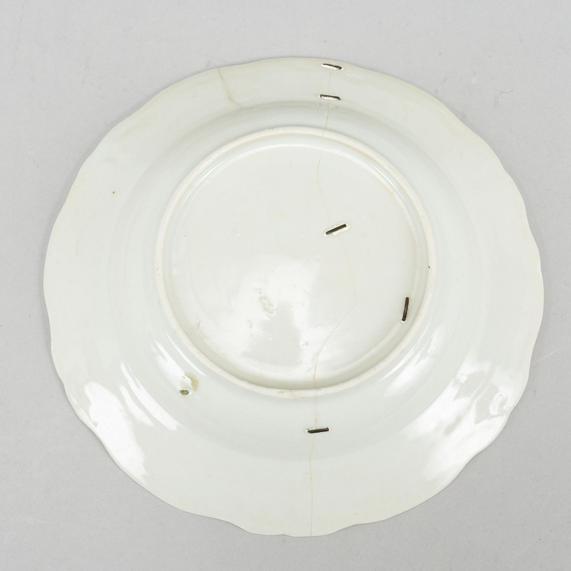 Servisdelar, 26 st, Qing dynastin, Jiaqing, ca (1796-1820).