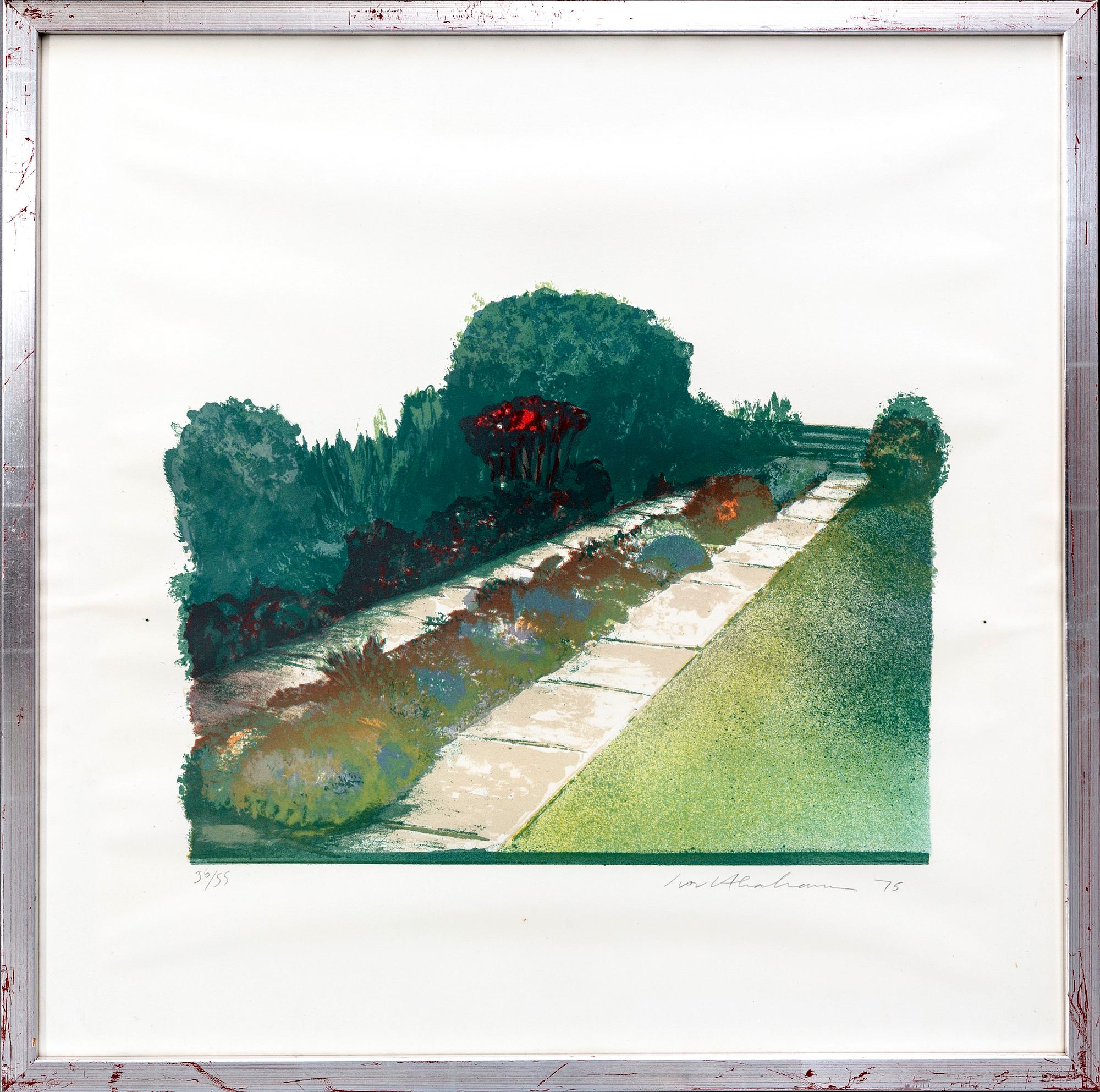 Ivor Abrahams, a set of four serigraphs in colour signd dated and numbered 75 36/55.