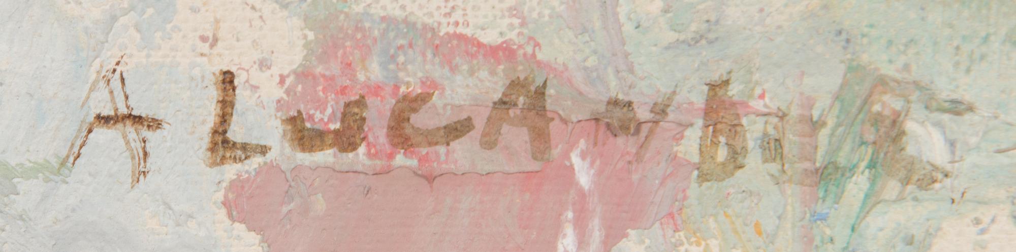 Anitra Lucander, Abstract landscape.