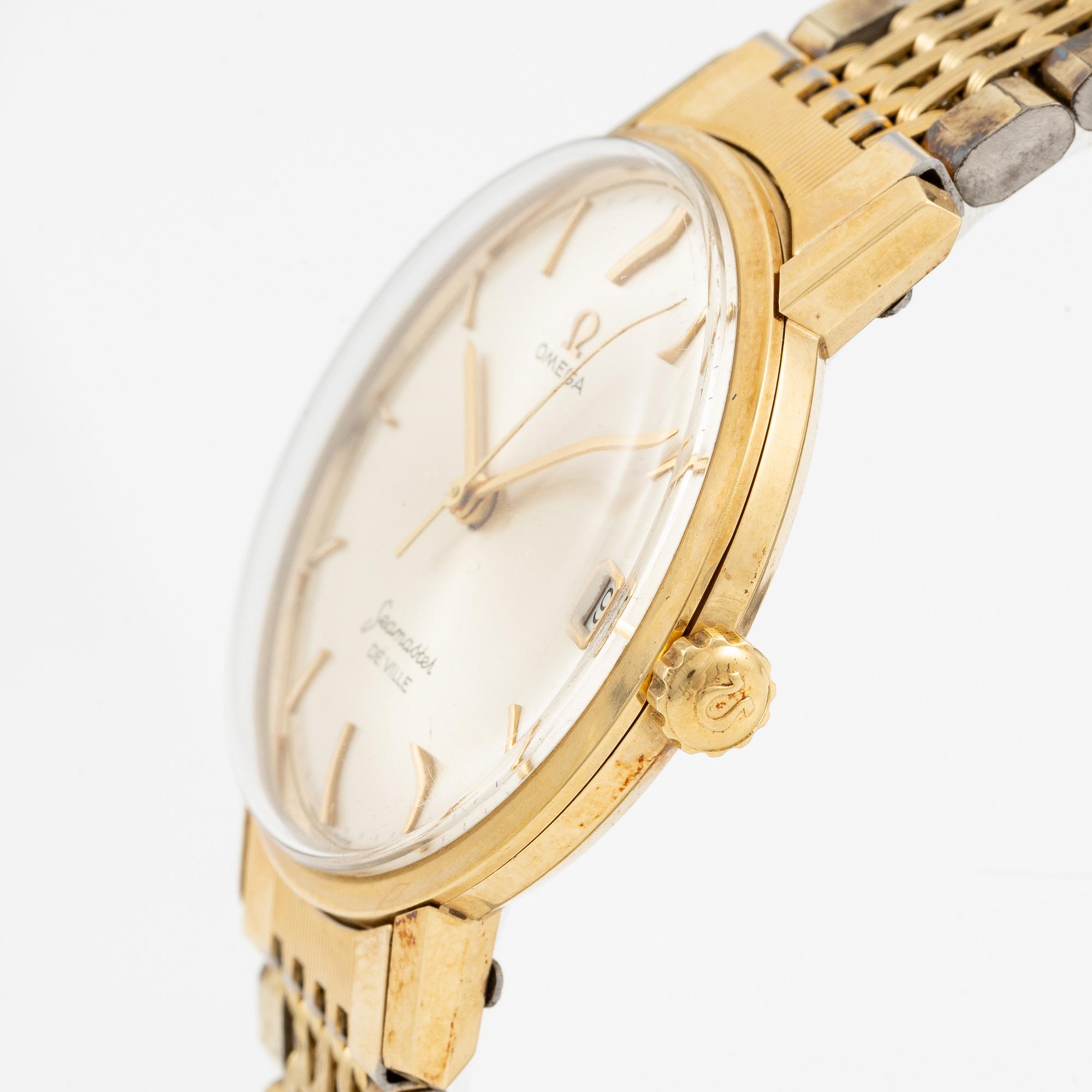Omega, Seamaster, De Ville, wristwatch, 34.5 mm.