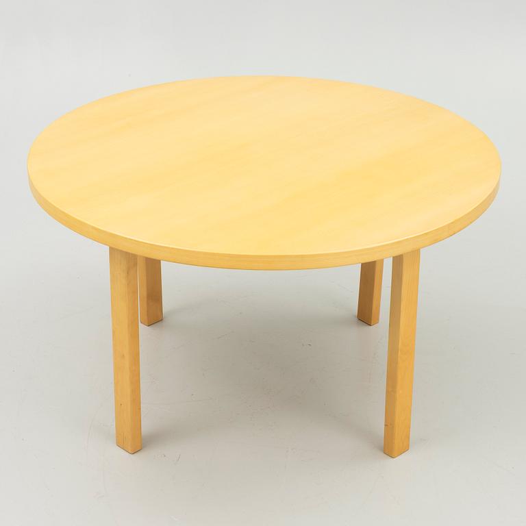 Alvar Aalto, a model 91dining table, Artek, Finland.