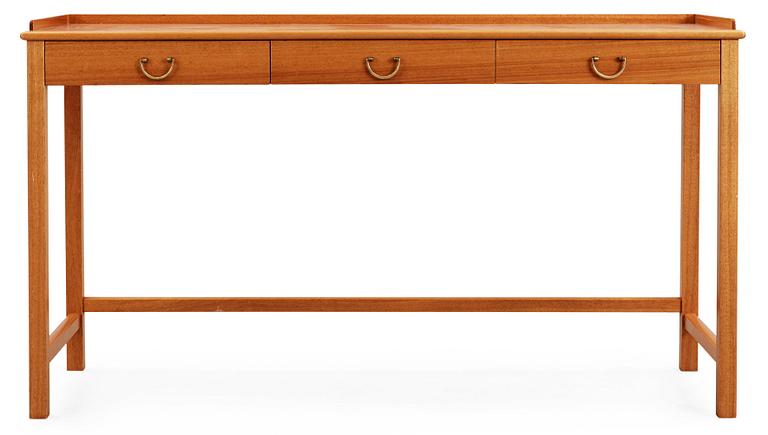 A Josef Frank mahogany desk, Svenskt Tenn, model 2115.