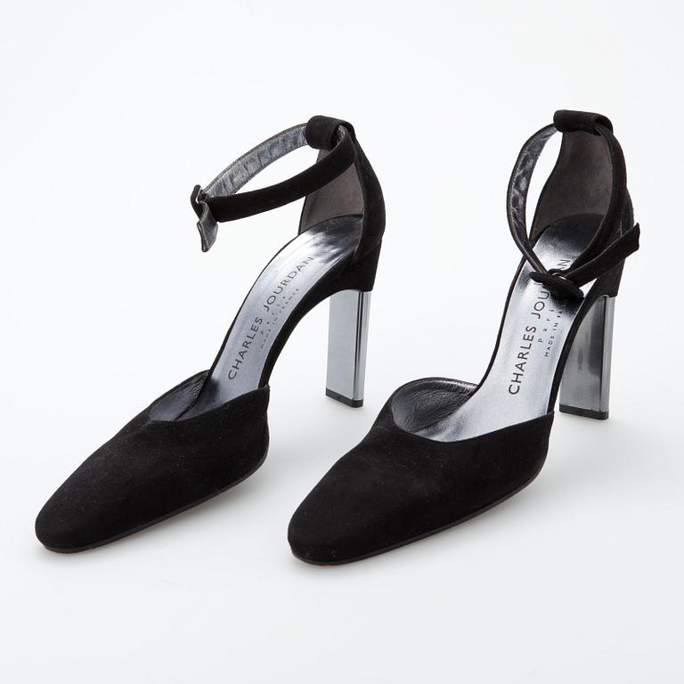 SKOR, sandaletter, Charles Jourdan.