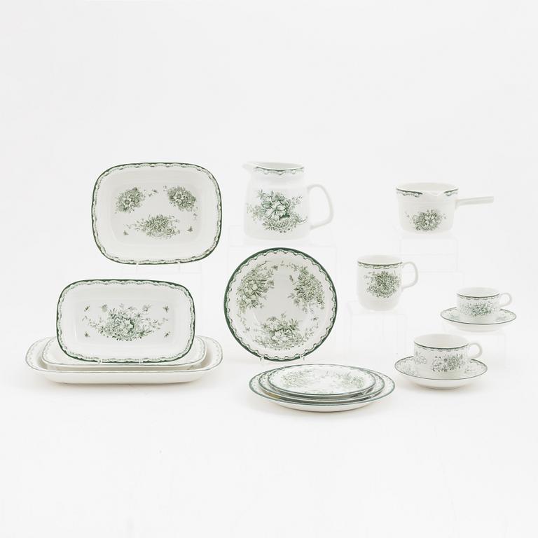 A 76-piece 'Grön Anna' dinner and coffee service, Rörstrand.