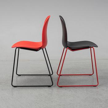 11 chairs by Susanne Grønlund, 'RBM NOOR', Flook.