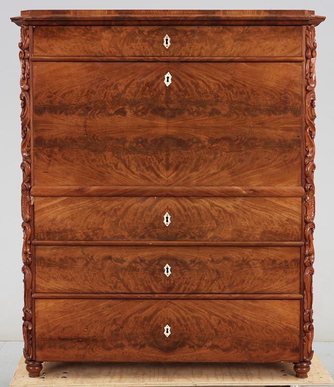 CHIFFONJÉ, nyrokoko, 1800-talets andra hälft.