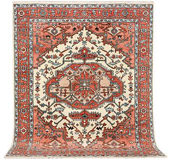 A Mamluk carpet, c. 297 x 244 cm.