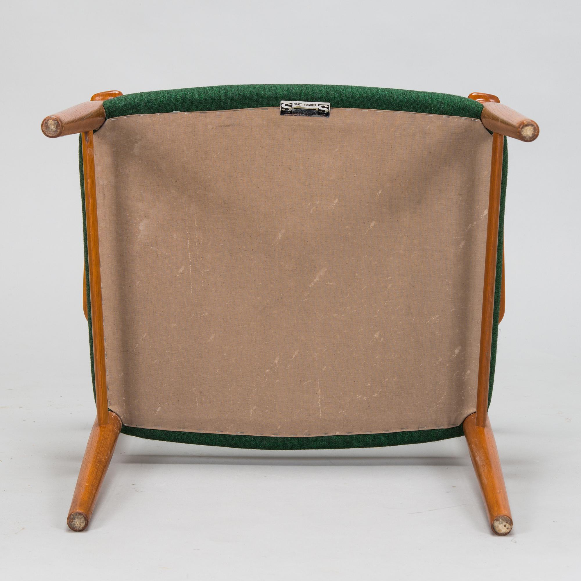 Arne Vodder, armchair, model 418. Sibast, Denmark 1960s.