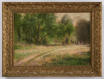 Knut Ekwall, Excursion in the green.