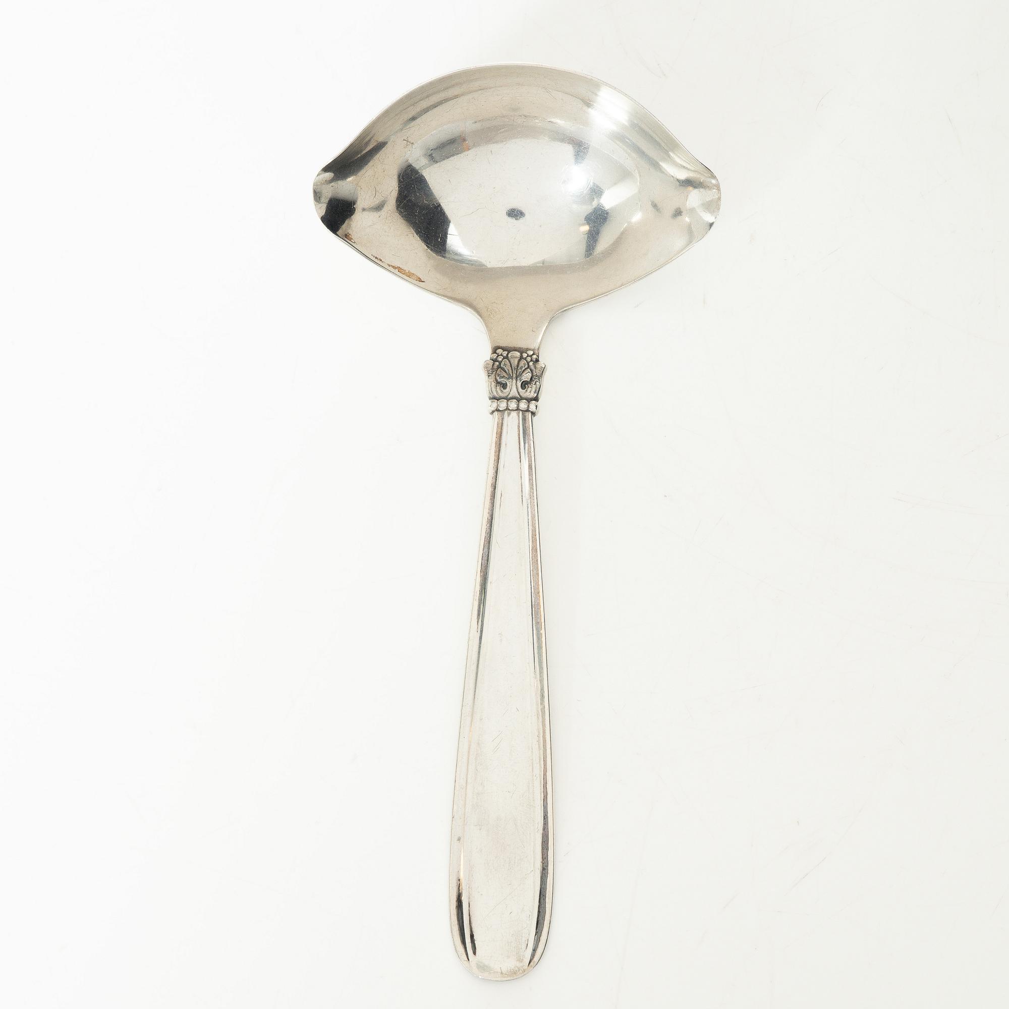 A Danish silver sauce boat, marks of Carl M. Cohr, Fredericia, Denmark 1937.