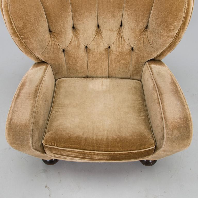 Märta Blomstedt, an 'Aulanko-model' armchair. Designed in 1939.