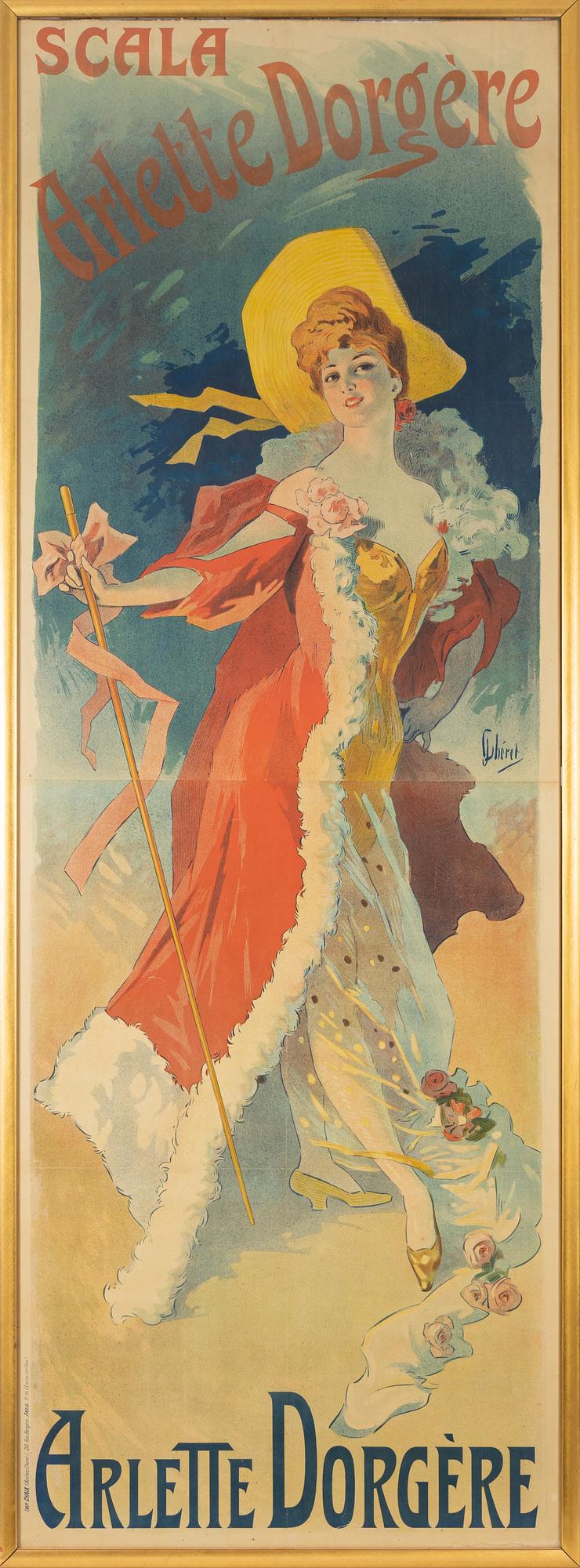 Jules Chéret, a lithographic poster, Chaix, 1904.