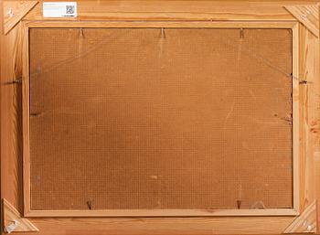 ANTON GENBERG, olja på pannå, signerad 1938.