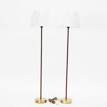 Golvlampor, ett par, Möller Armaturer, Eskilstuna.