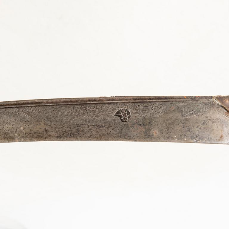 Yataghan, ottomansk, 17/1800-tal.
