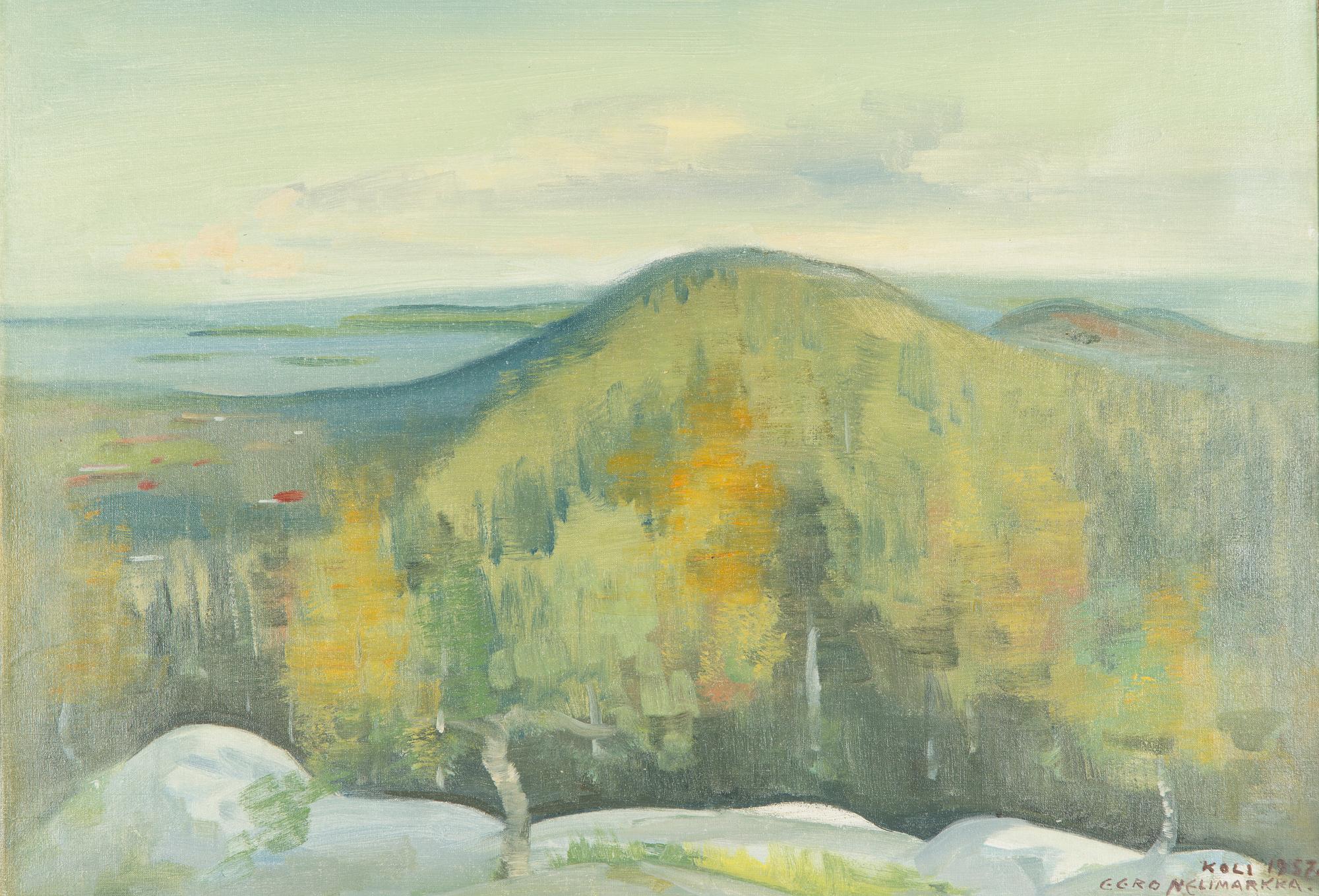 Eero Nelimarkka, Landskap från Koli.