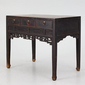 A hardwood sideboard, China, early 20th century.