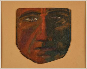 Adolf von Harbou, Self portrait.