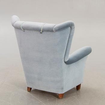Dux, Armchair / ear flap armchair, 1940s-50s.