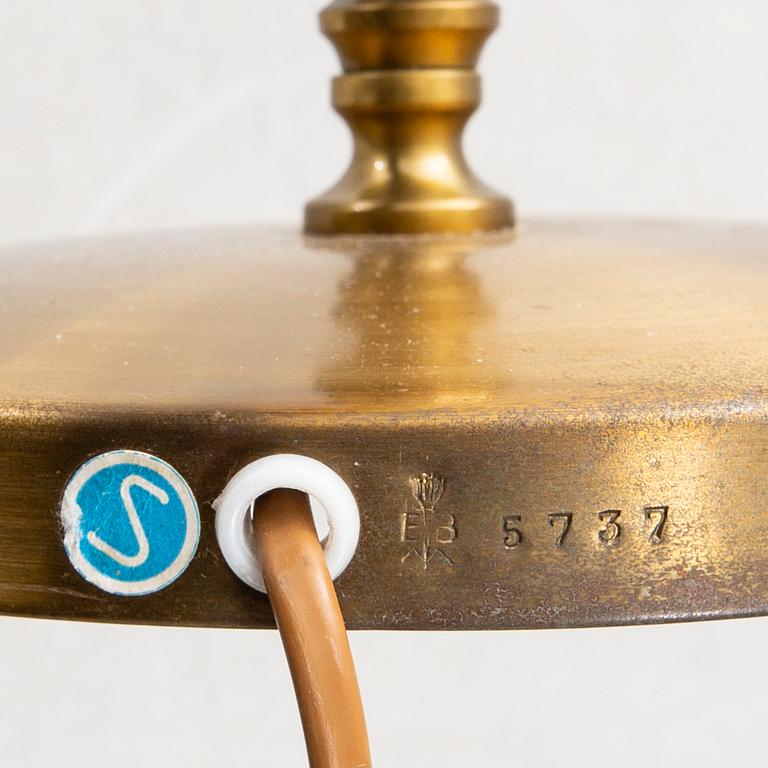 Einar Bäckströms Metallvarufabrik, Floor lamp, model "5737", mid-20th century.