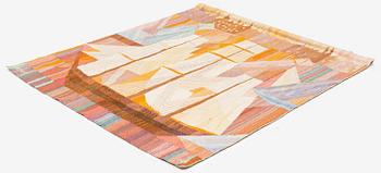 Marianne Richter, a tapestry, 'Strandvägsskuta' c. 107 x 96 cm, signed AB MMF MR.