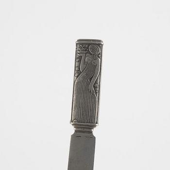 Sylvia Stave, letter opener and seal stamp, first half of the 20th century, CG Hallberg.