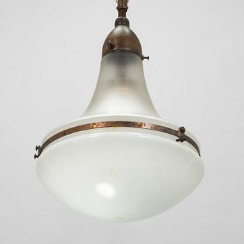 Peter Behrens, taklampa, "Luzette" för AEG (Allgemeine Electricitäts-Gesellschaft), Tyskland.