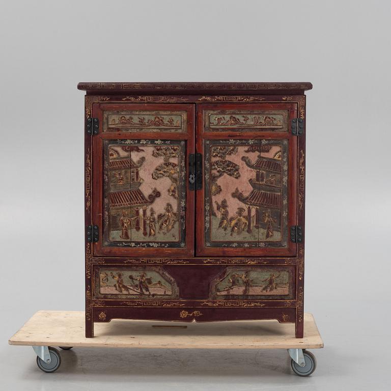 Cabinet, China, 20th century with older parts.
