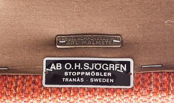 SOFFA, "Patronen", design Carl Malmsten. Brickmärkt.