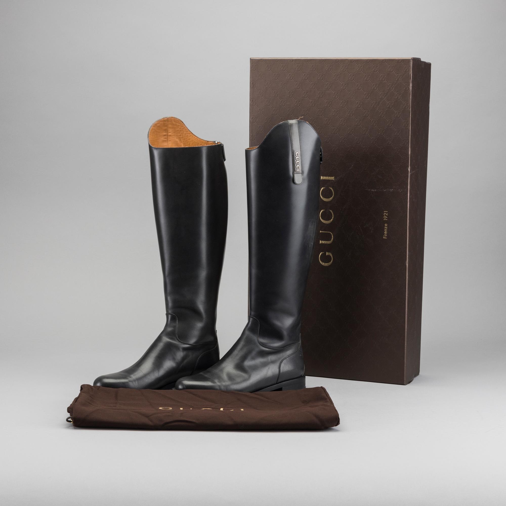 GUCCI, stövlar, storlek 38,5.