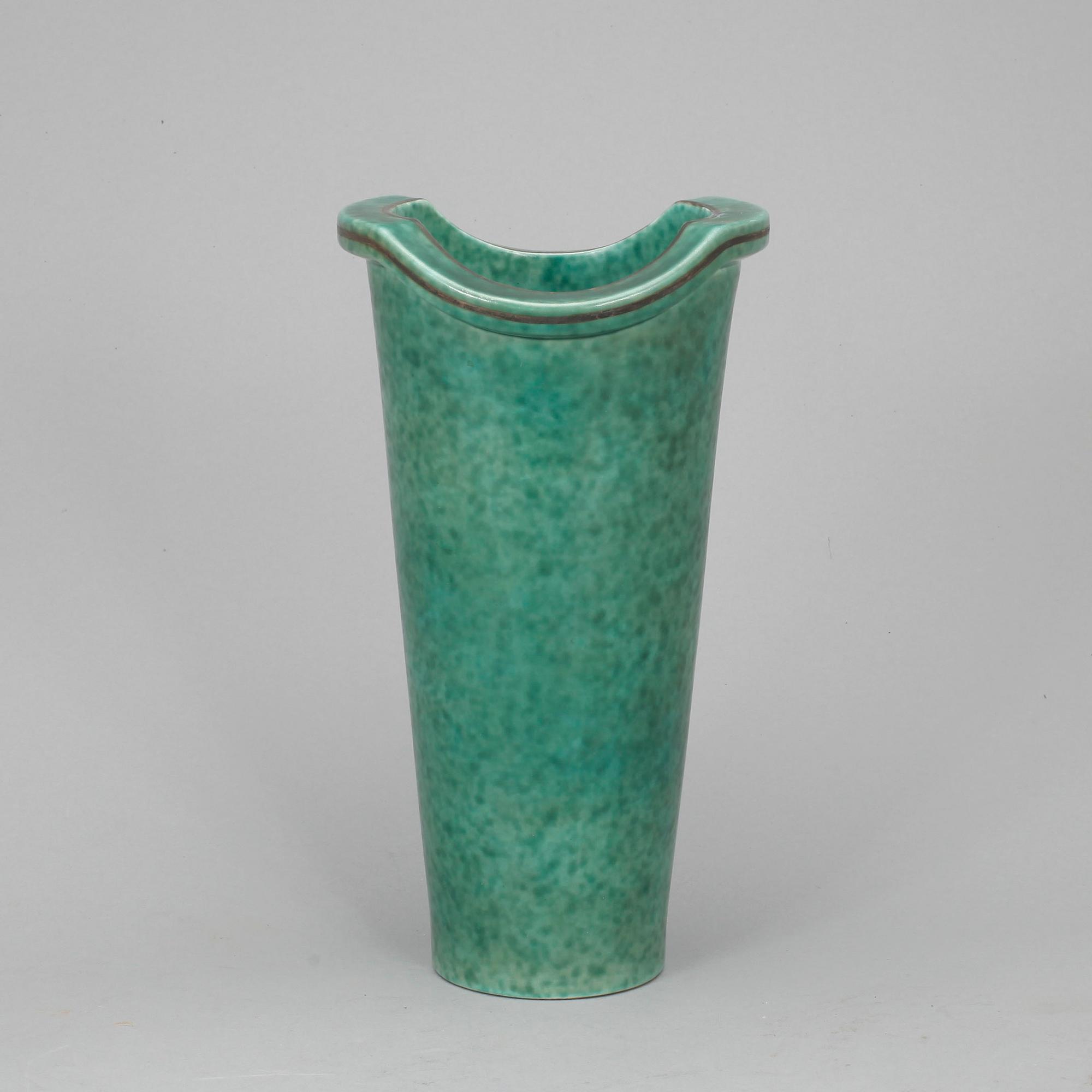 VAS, stengods, "Argenta", Wilhelm Kåge, Gustavsberg,
