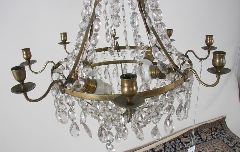 LJUSKRONA, gustaviansk stil. H 72.