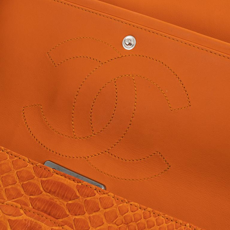 Chanel, "Python Jumbo Double Flap Bag", 2014.