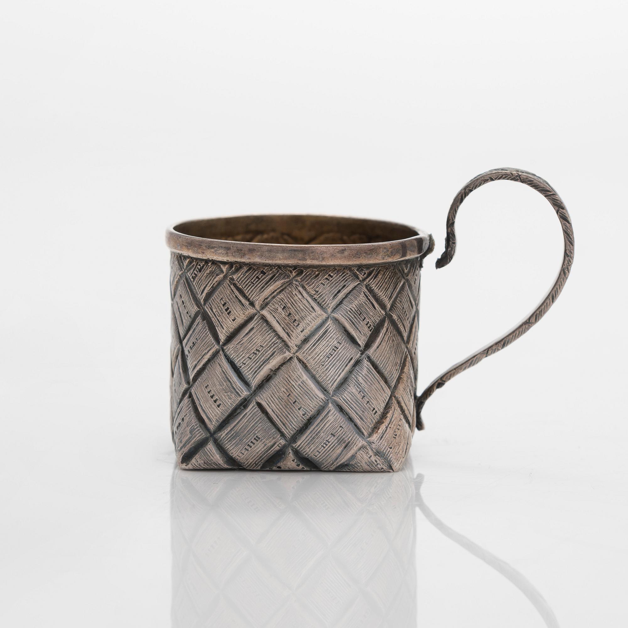 A silver charka, St. Petersburg 1890.