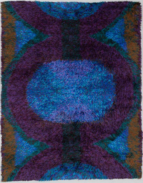 RITVA PUOTILA, RYIJYMATTO, oy Finnrya ab. Noin 171x136 cm.