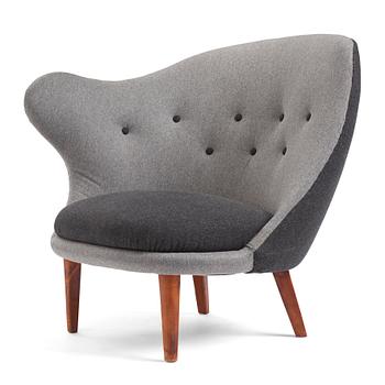 Arne Norell, a "Gary" (the Thumb) easy chair, Gösta Westerberg, Stockholm, 1950s.