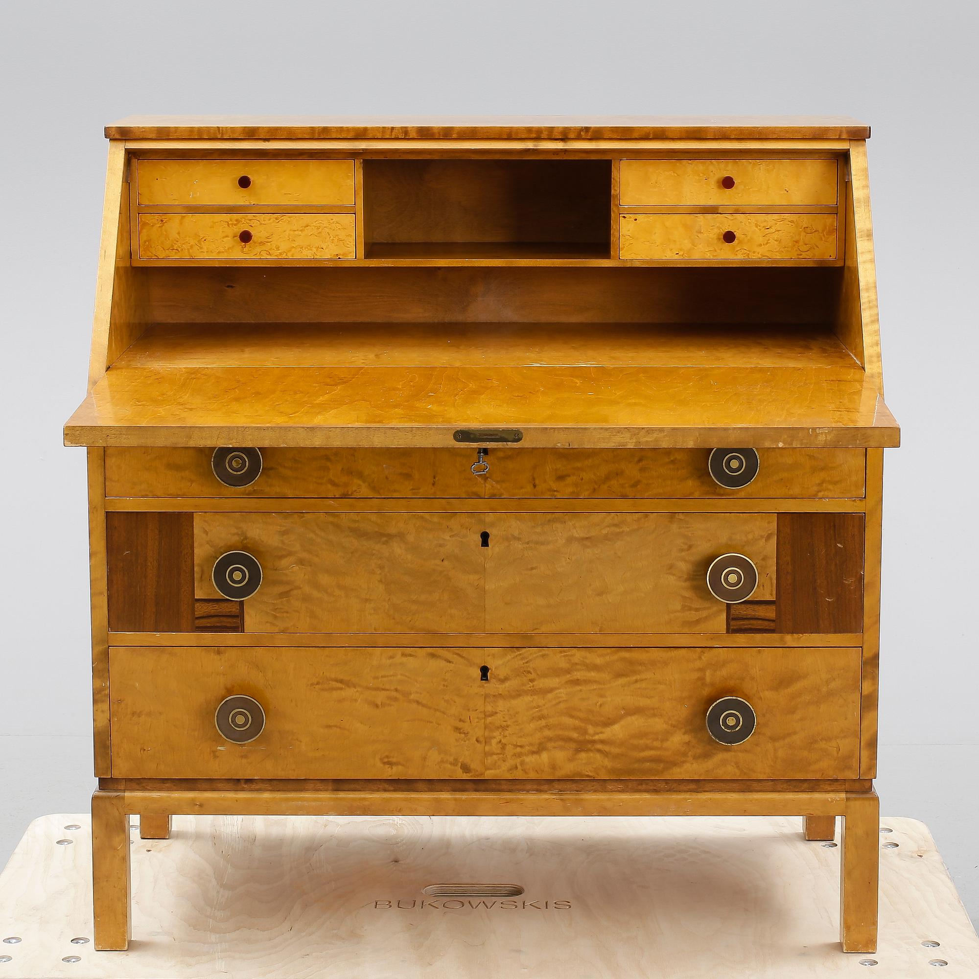 SEKRETÄR, Art Déco, 1930/40-tal.