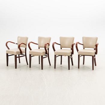 Karmstolar 4 st 1900-talets mitt/andra hälft.