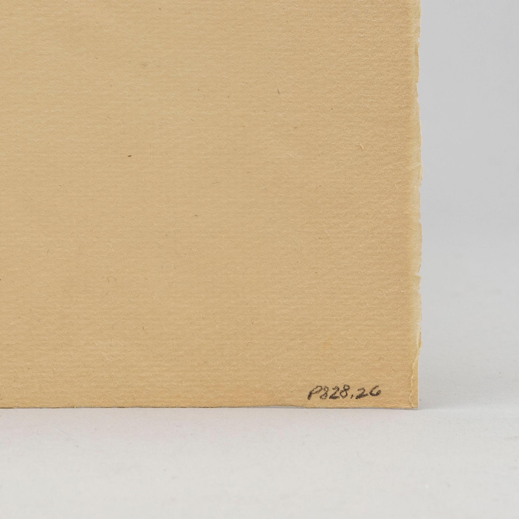 ANDERS ZORN, etching, 1912, III state of III, signed in pencil.